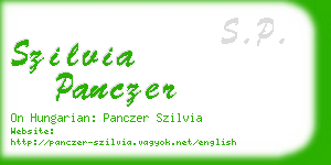 szilvia panczer business card